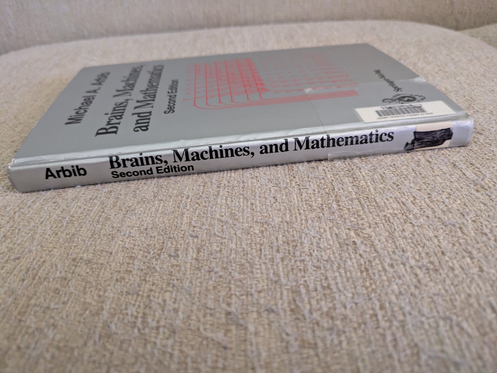 Brains, Machines, and Mathematics, 2nd Edition | Arbib | 1987 HC | Ex-Library