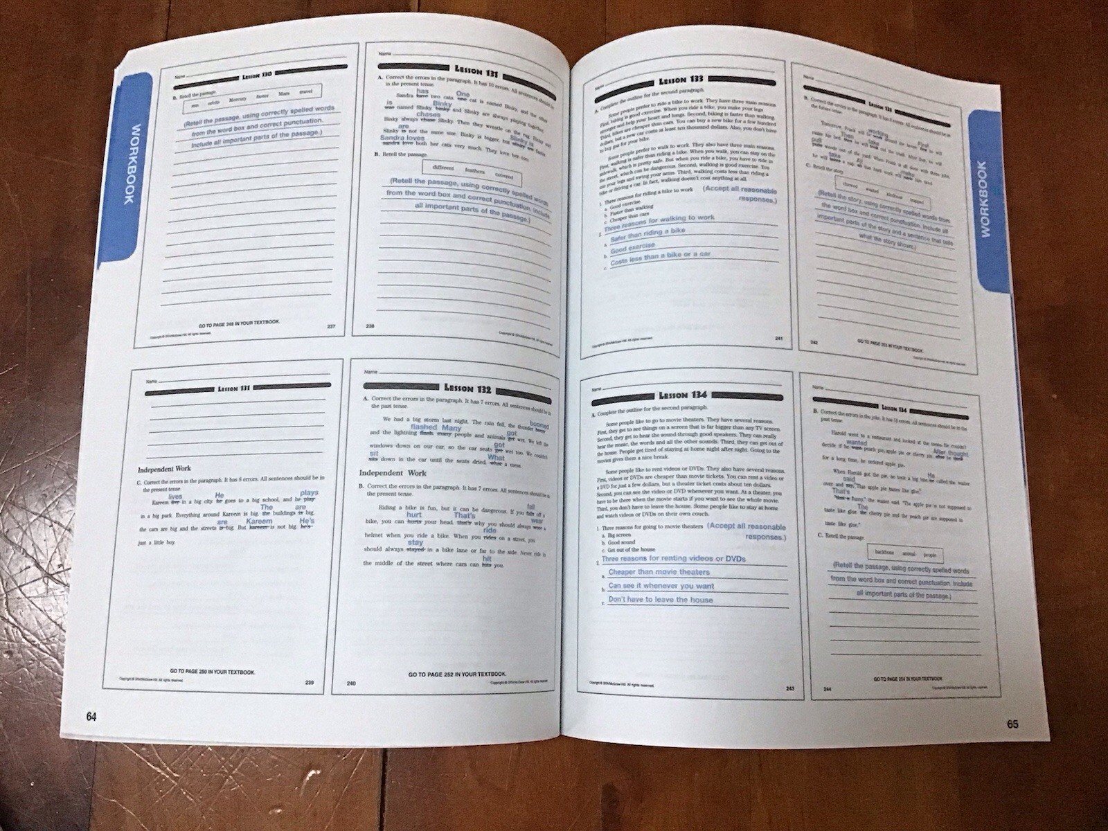 SRA Language for Writing Full Teacher’s Edition Set Grades 2-5 ($815 New)
