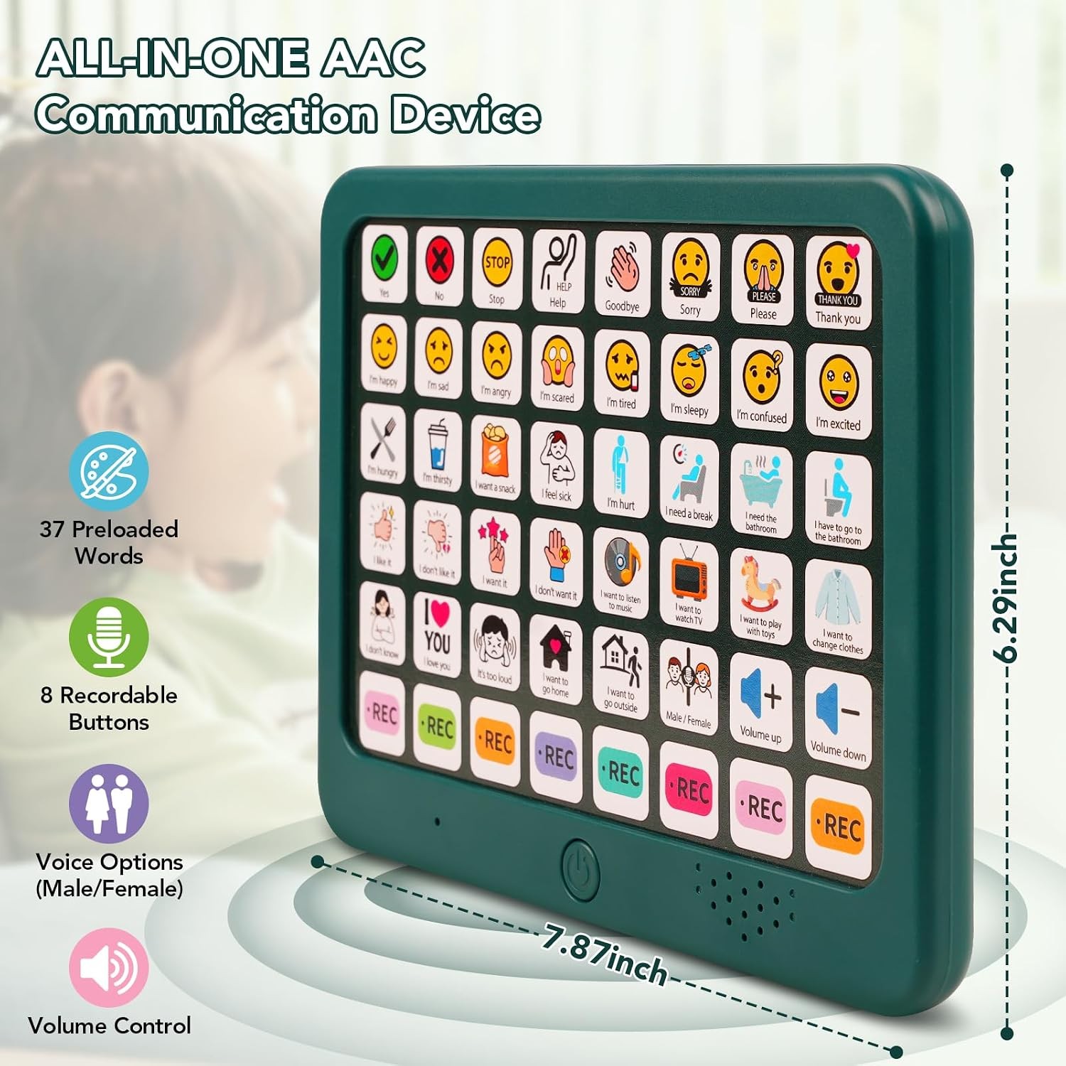 Augmentative and Alternative Communication Device for Autism Adults & Kids 37
