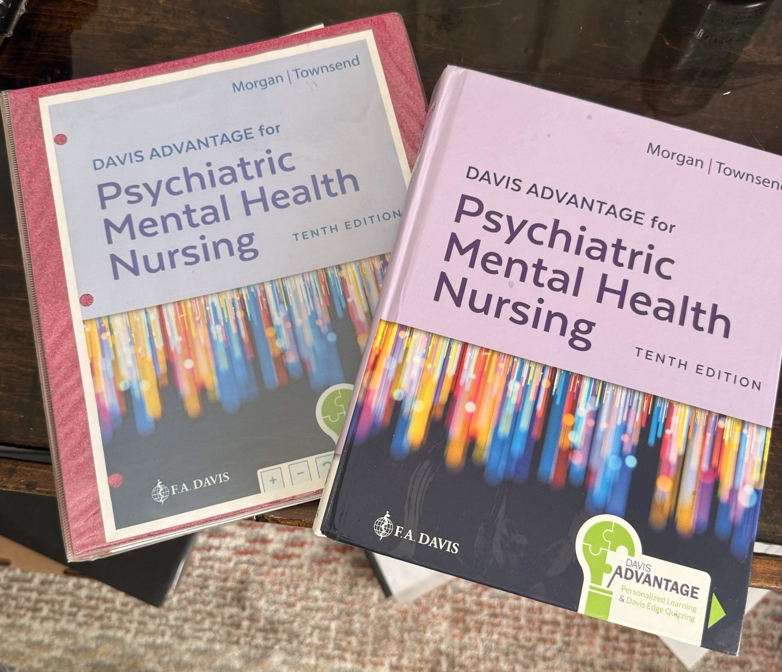 F.A. Davis Davis Advantage Psychiatric Mental Health Nursing 10th Ed Townsend