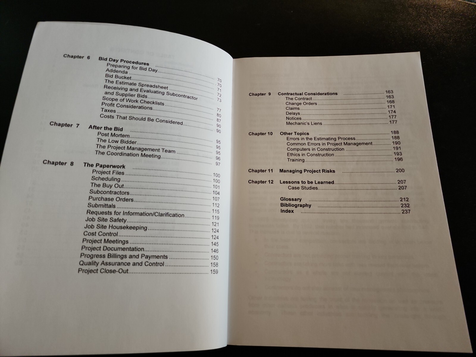 Estimating And Project Management For Building Contractors By M. Kitchens 1996