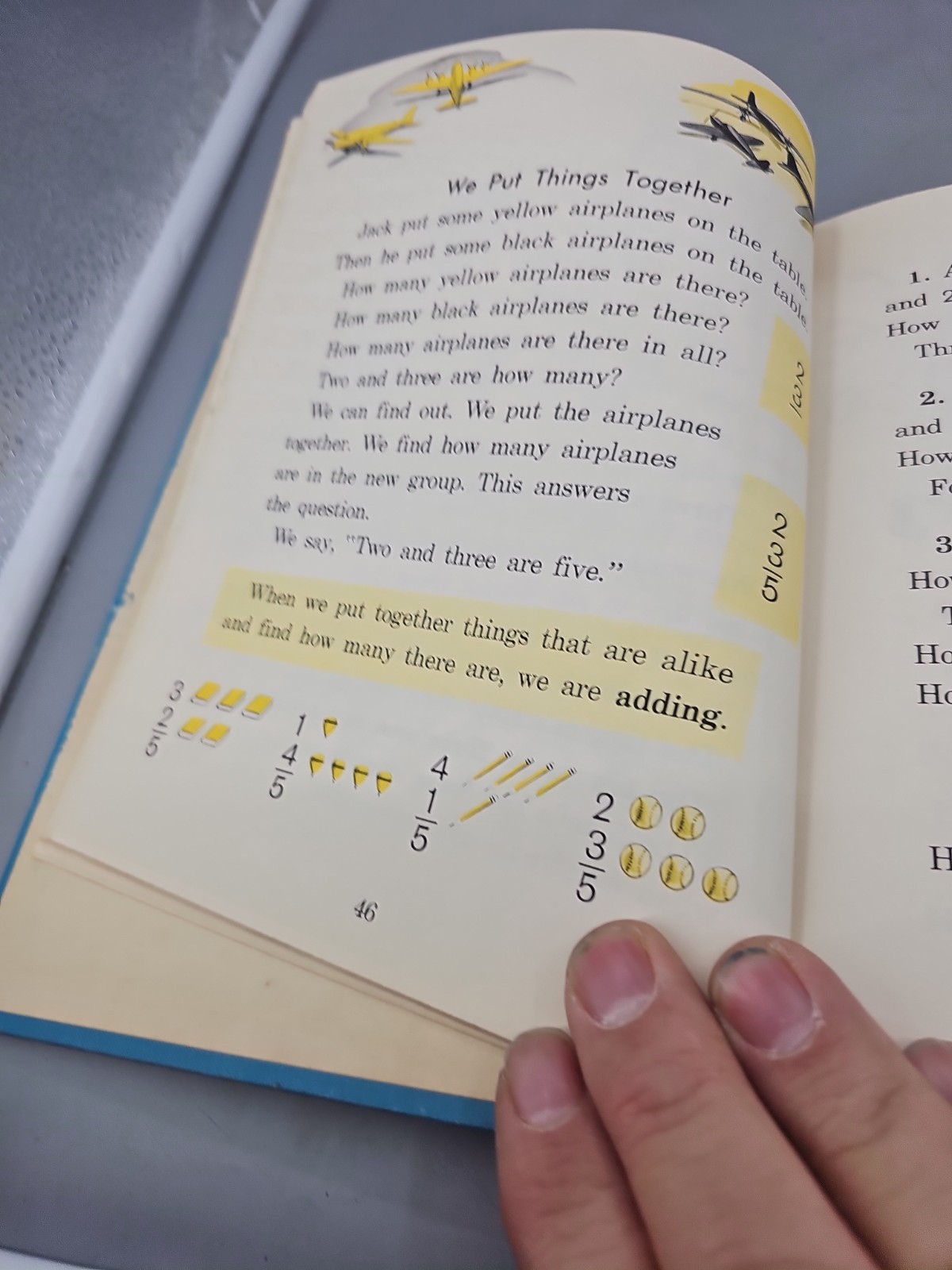Row Peterson Arithmetic Second Edition Book Two – 1951, Hardcover