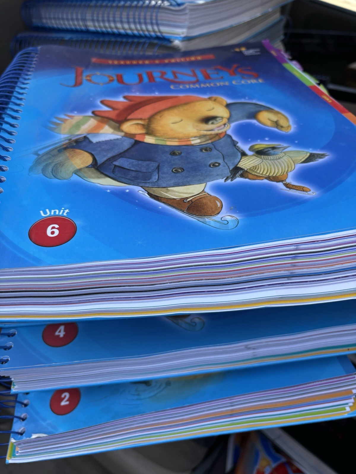 Journeys Common Core Units 1-6 Teachers Edition Grade K Kindergarten