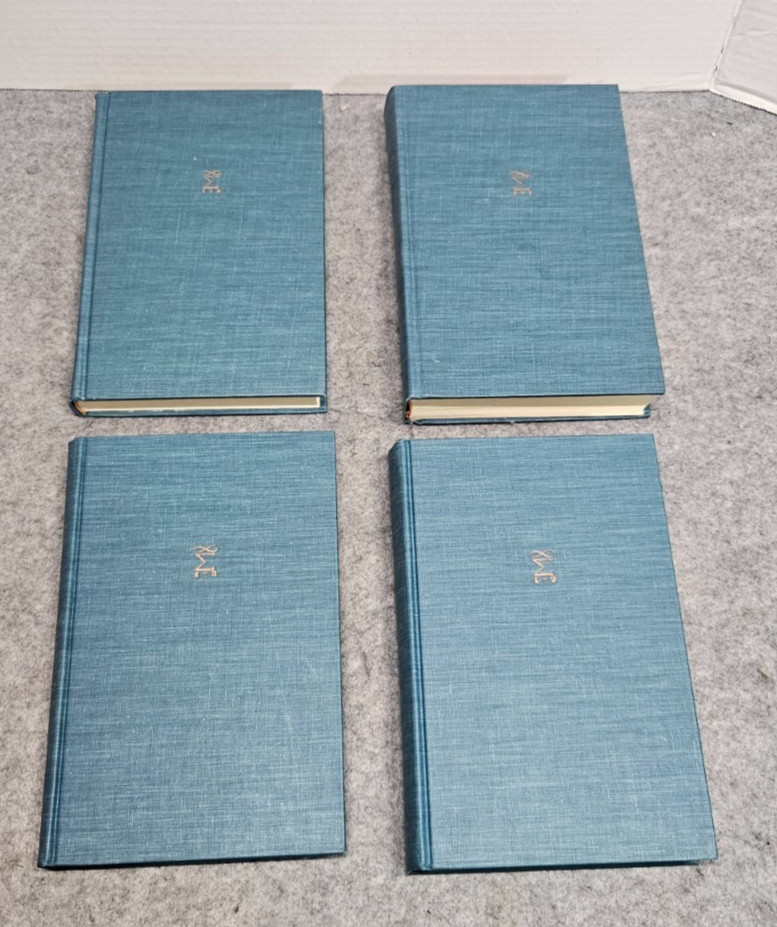 The World of Mathematics Volumes 1-4 by James R. Newman 1956 Hardcover Vintage