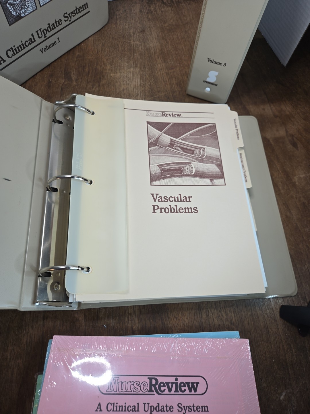 Nurse Review Clinical Update System – Volumes 1, 2 & 3 in 3-Ring Binders