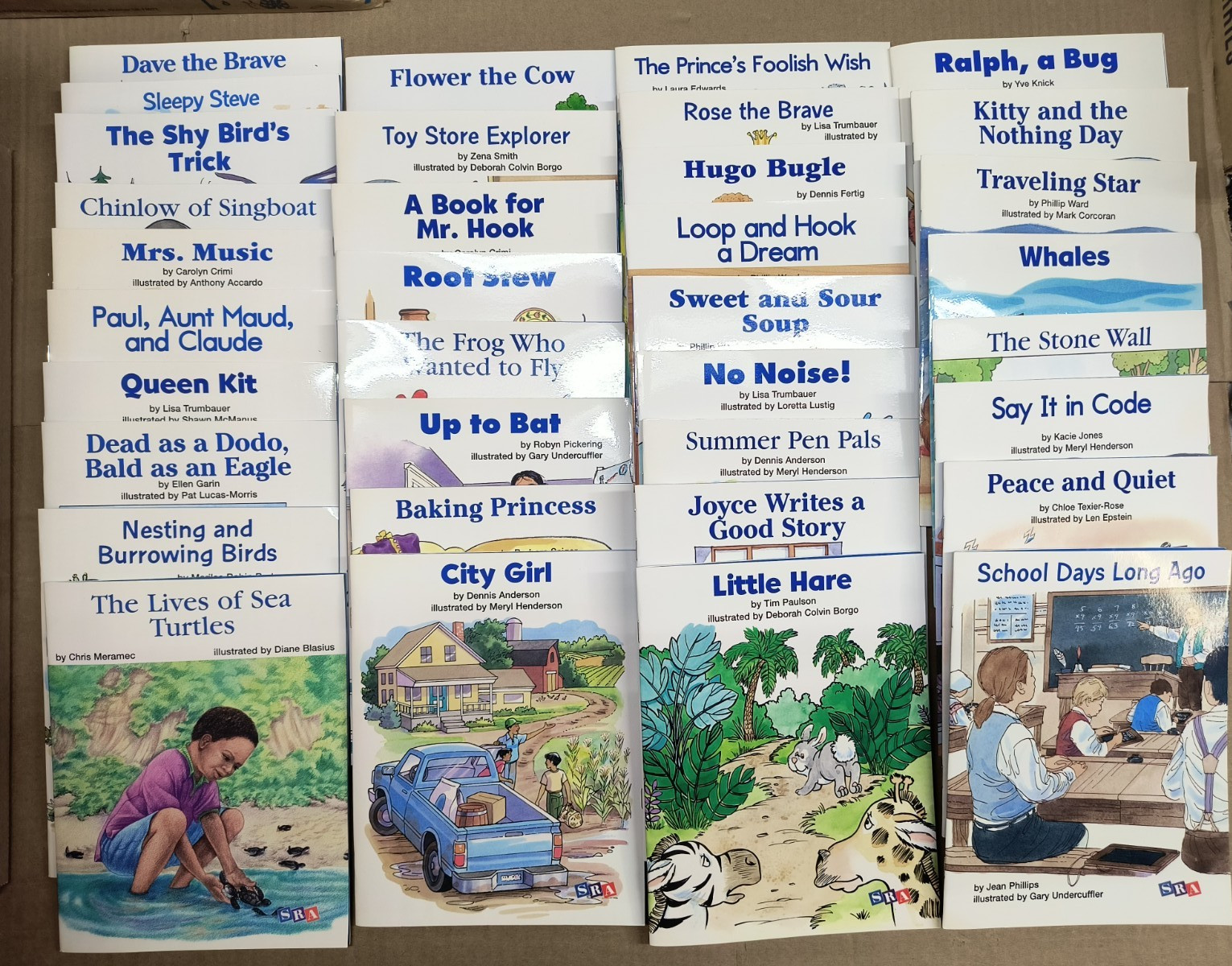 1-35 SRA Open Court Reading Level 3 Classroom Color Decodable Readers ELA