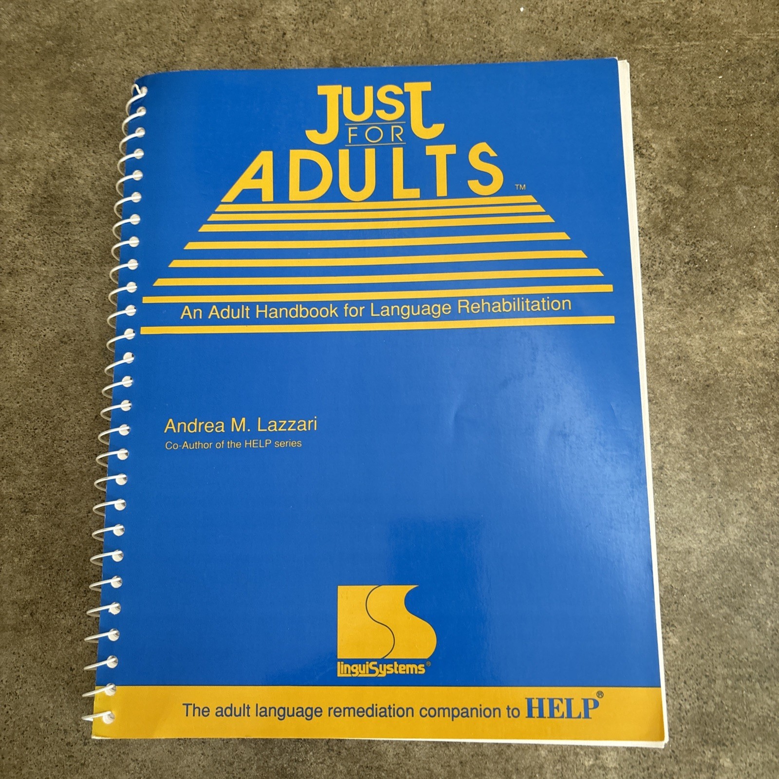 Just For Adults : Handbook for Language Rehabilitation by Andrea Lazzari