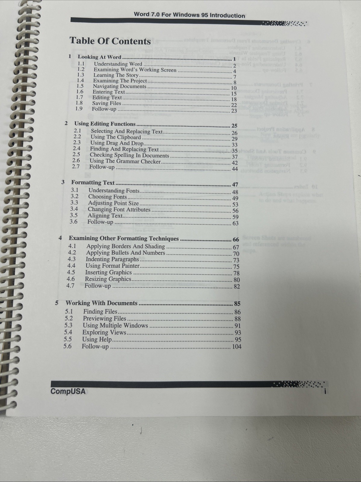 COMPUSA Computer training HTML Fundamentals Version 1.0 (Spiral Paperback, 1995)