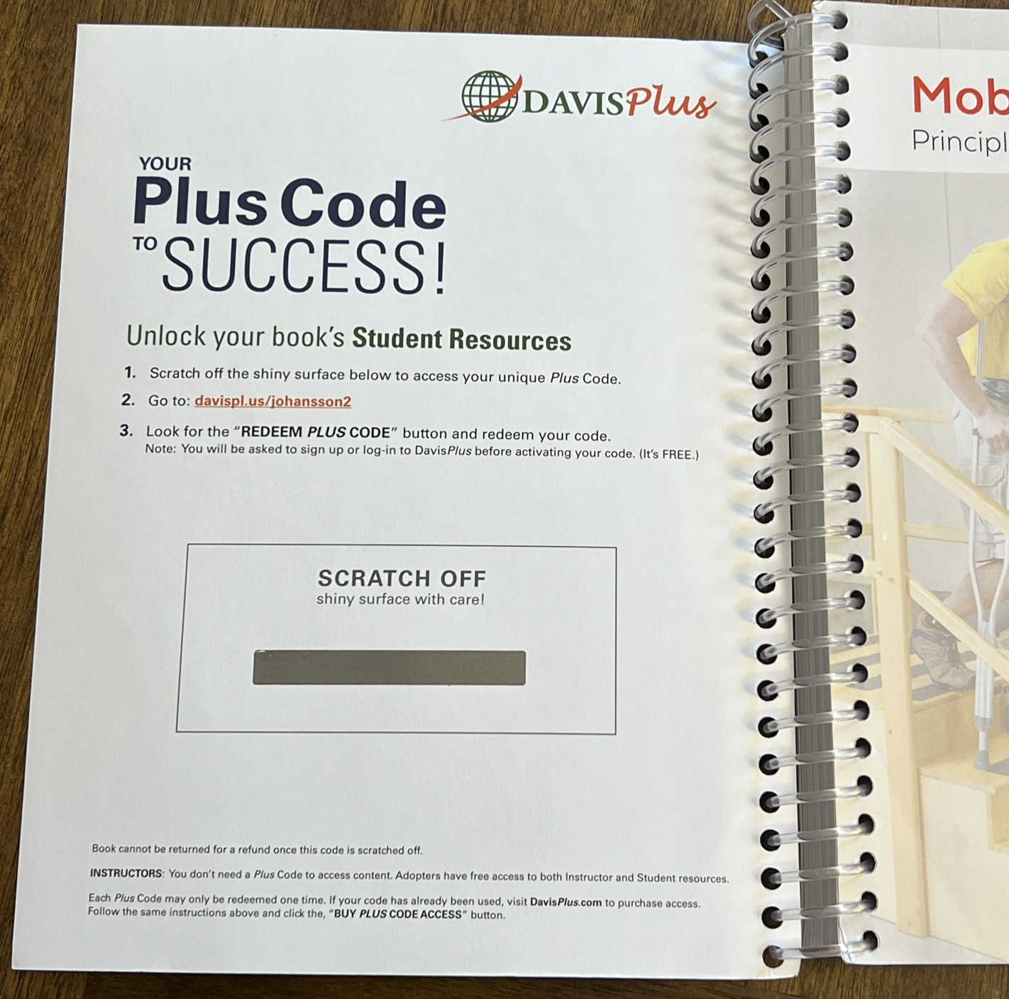 Mobility in Context: Principles of Patient Care Skills – Spiral-bound – GOOD