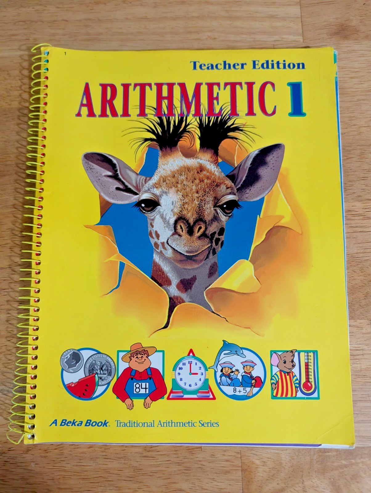 A Beka Arithmetic 1 Teacher Edition 1994 Abeka First Grade Math Book Guide Abeka
