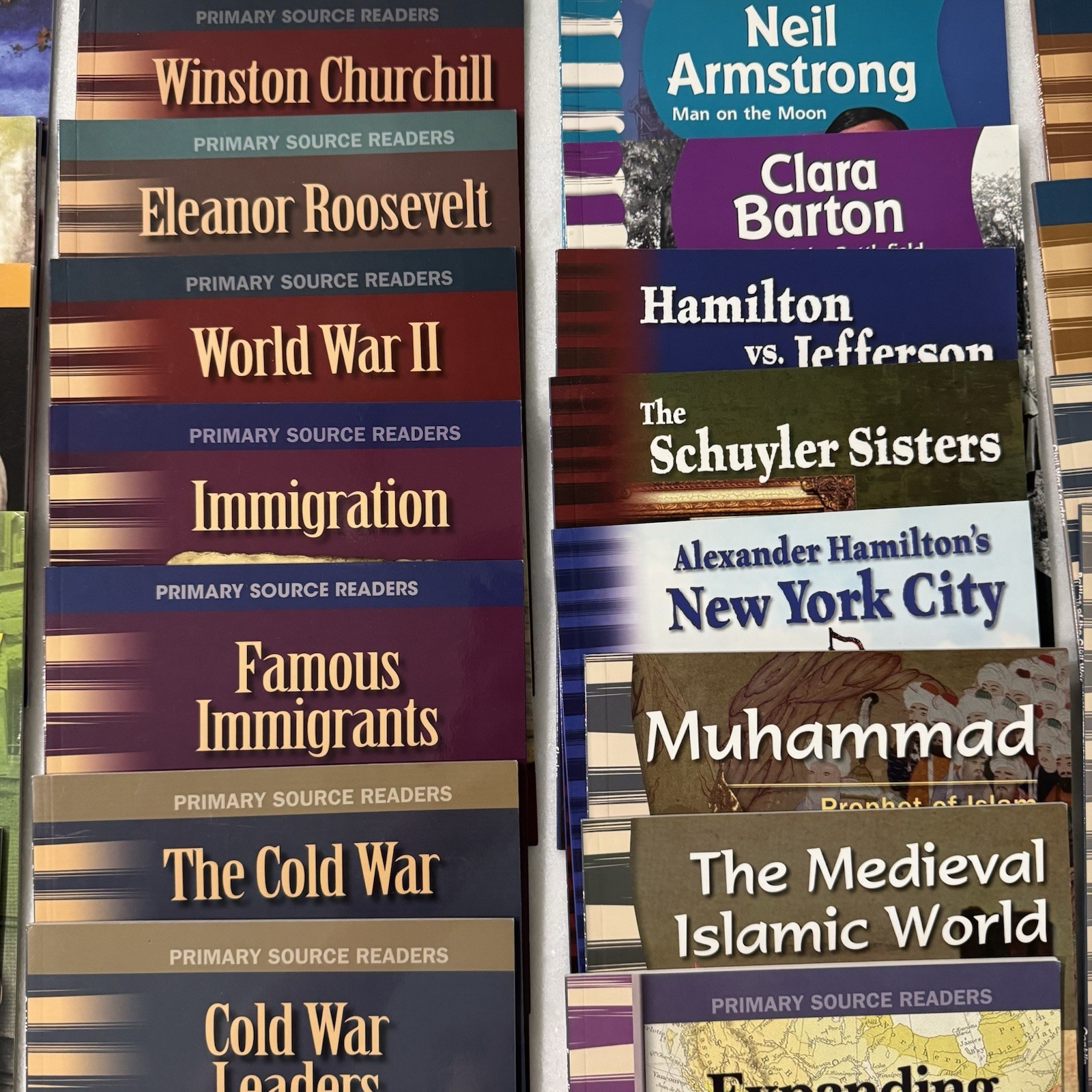 HUGE Lot 80 Different Teacher Created Materials Primary Source Readers History