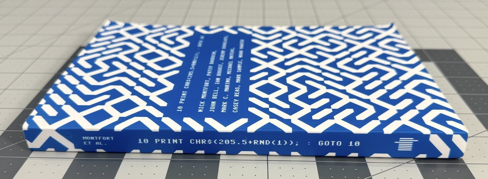 10 Print Chr$205.5+rnd1: Goto 10 Software Studies MIT Press Montfort Et Al 2014
