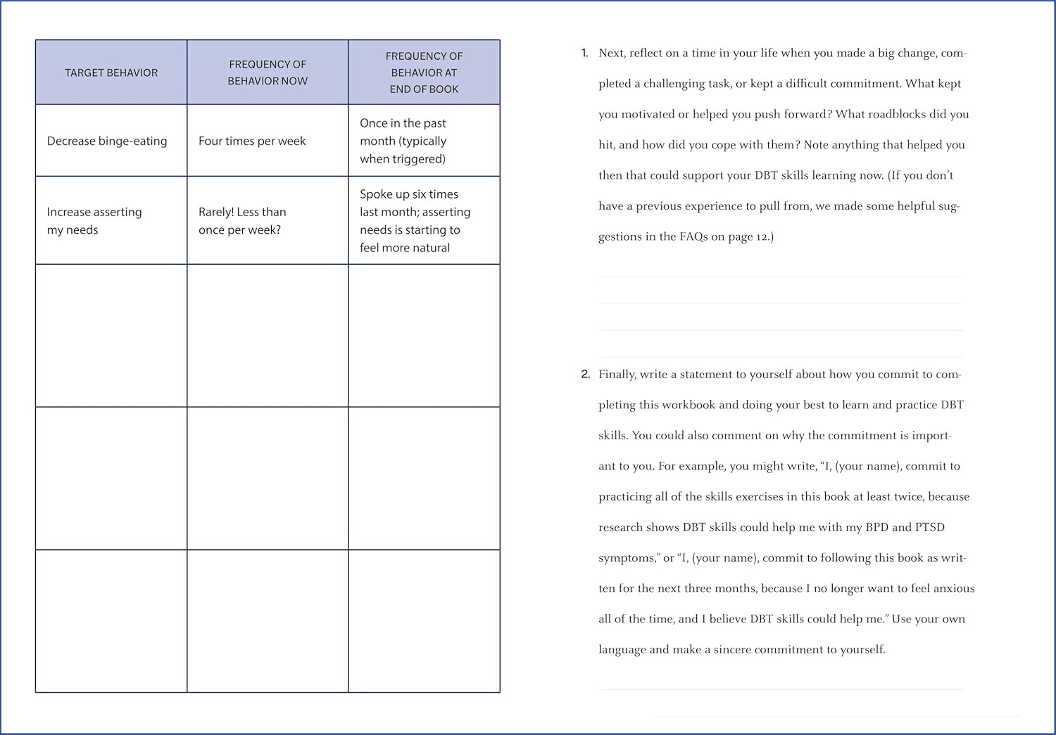 Self-Directed DBT Skills: a 3-Month DBT Workbook to Regulate Intense Emotions an