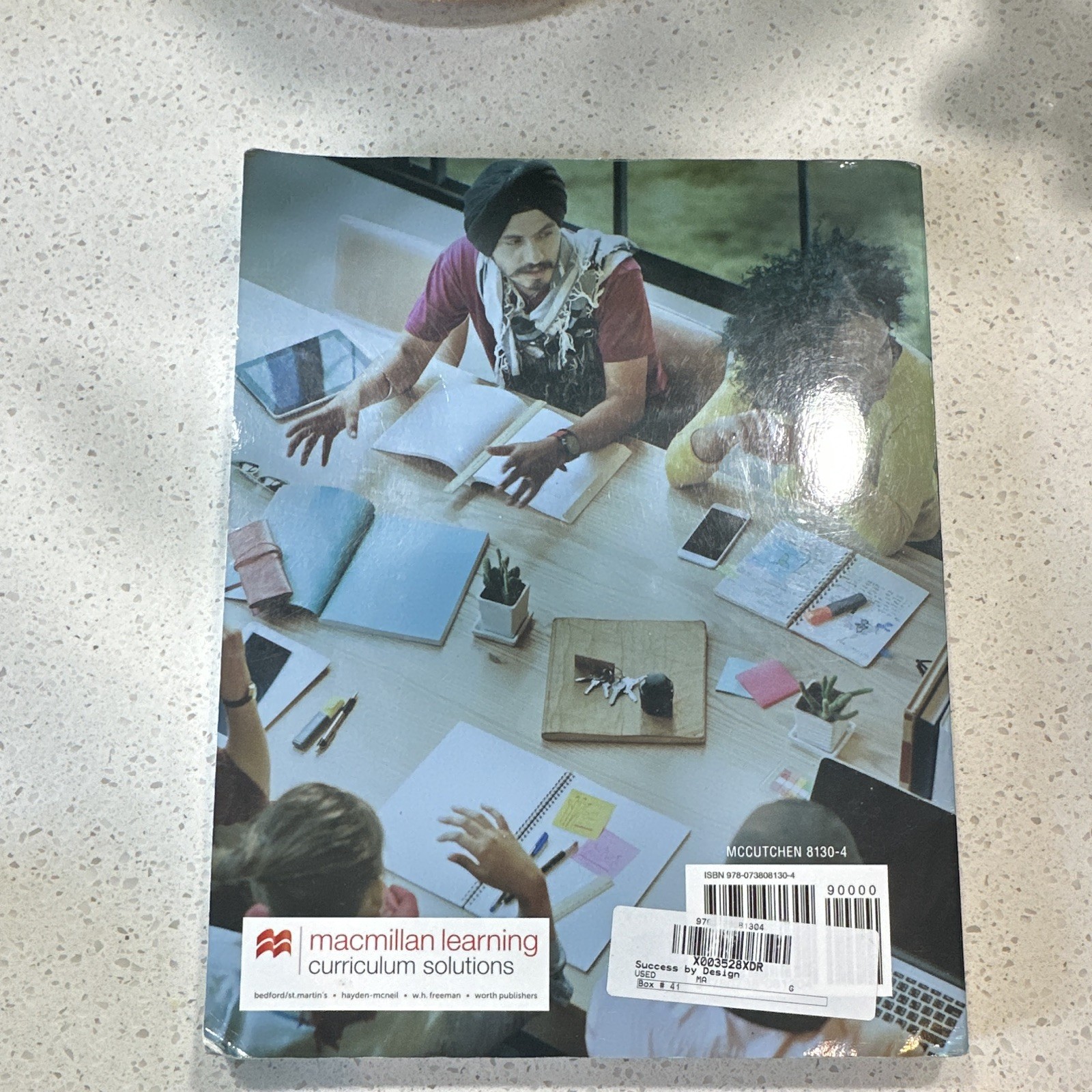 Hayden-McNeil Success by Design 4th Edition Textbook by McCutchen & Riney