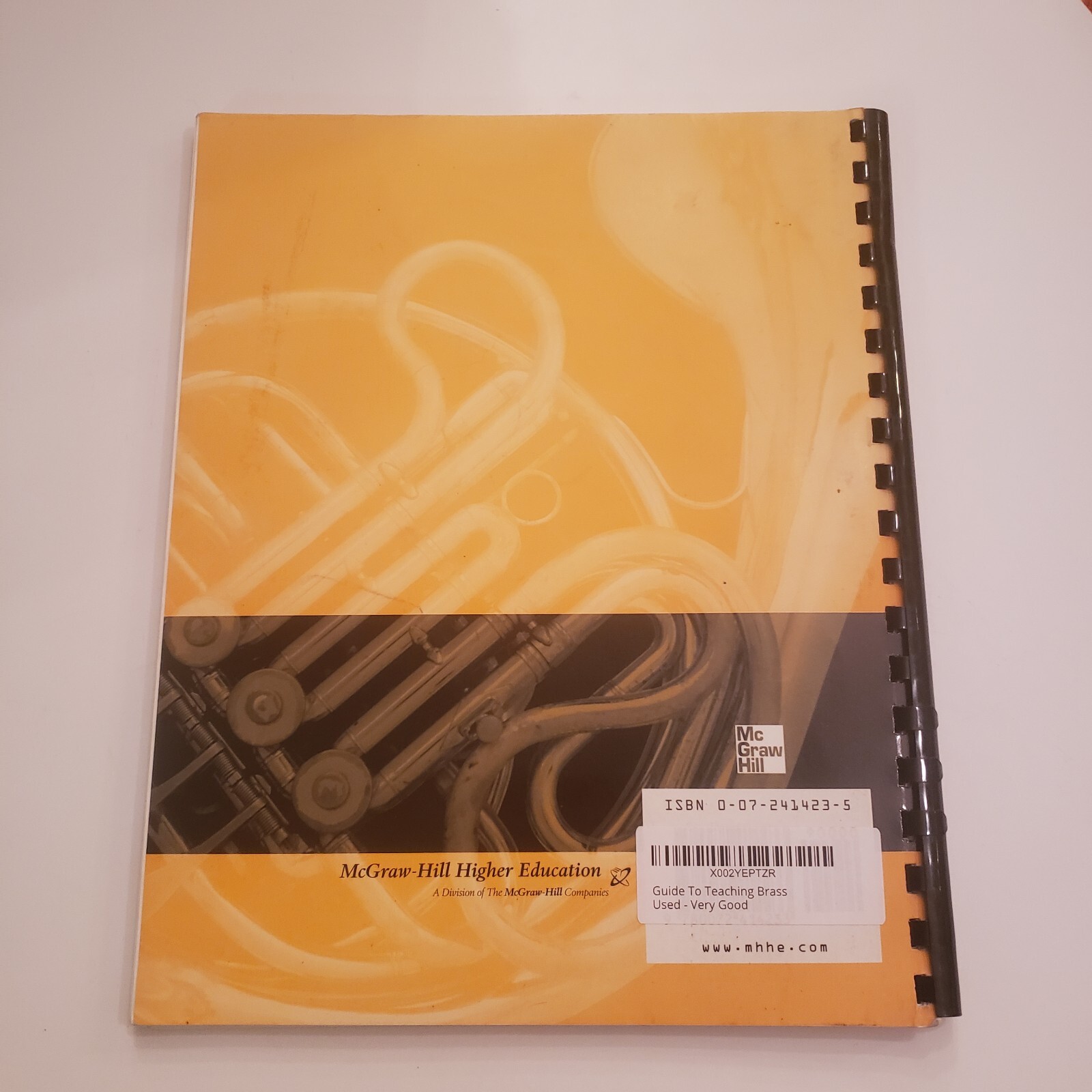 Guide To Teaching Brass Plastic Comb by Bachelder Dan Hunt Norman Book Music Vtg