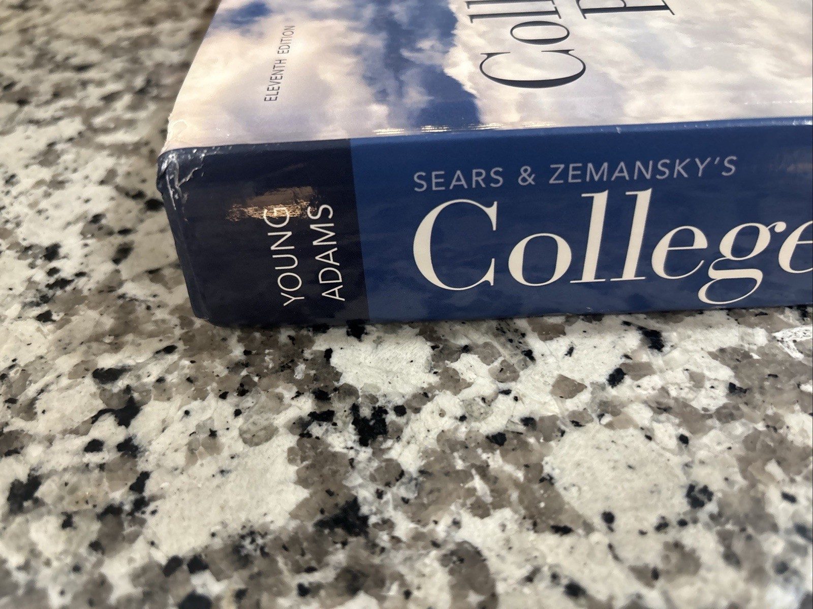 College Physics – Hardcover, by Young Hugh; Adams Philip – Good