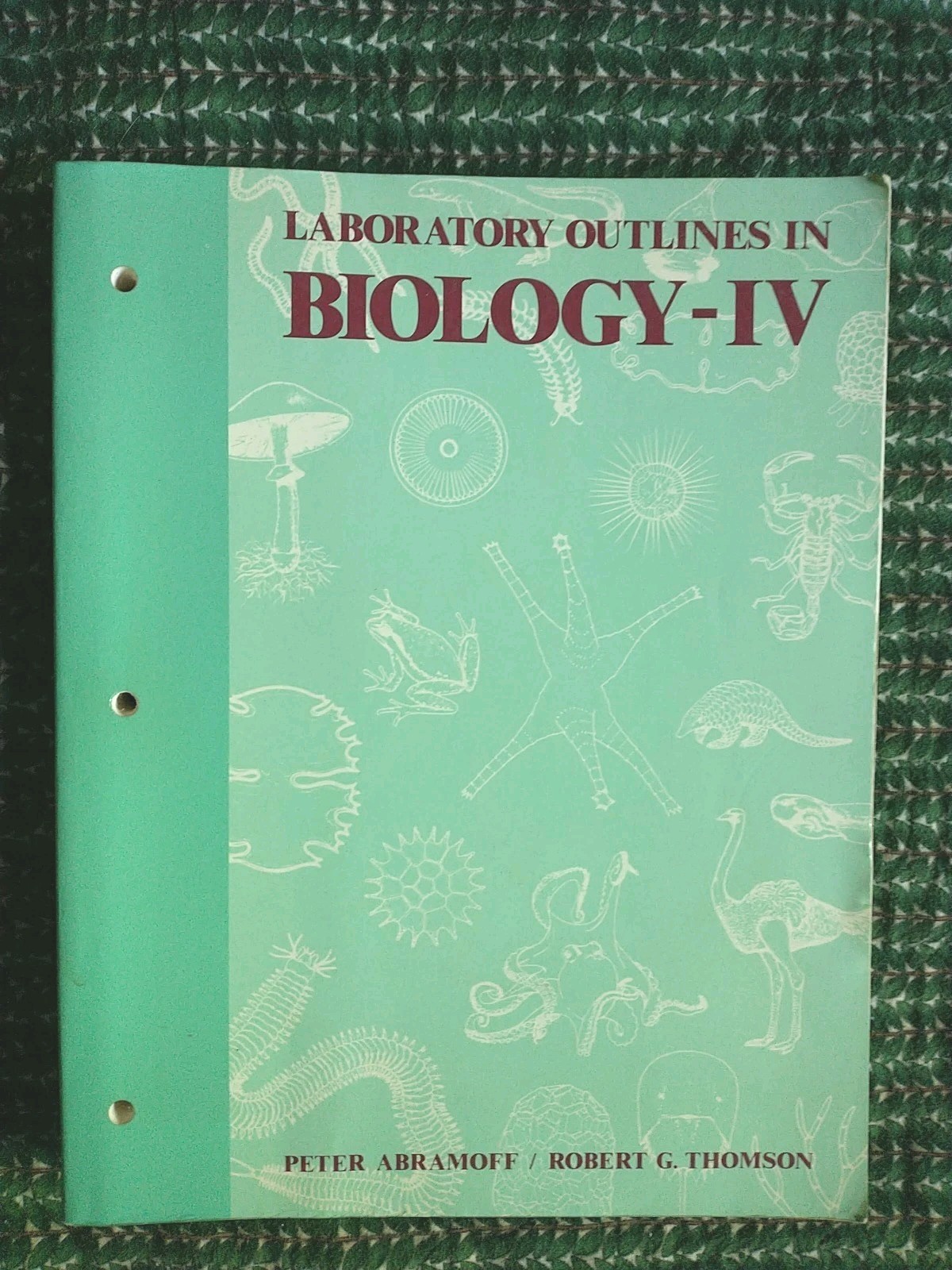 Lot 3 AP Biology/Freshman College Biology Laboratory Manuals Abramoff Arms Ritch