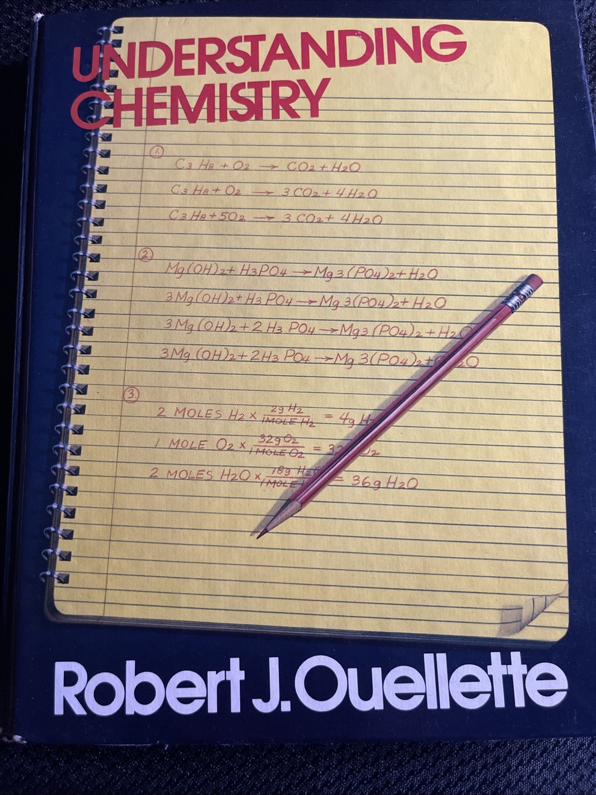 Understanding Chemistry by Robert J. Ouellette (1976 Hardcover) Harper & Row