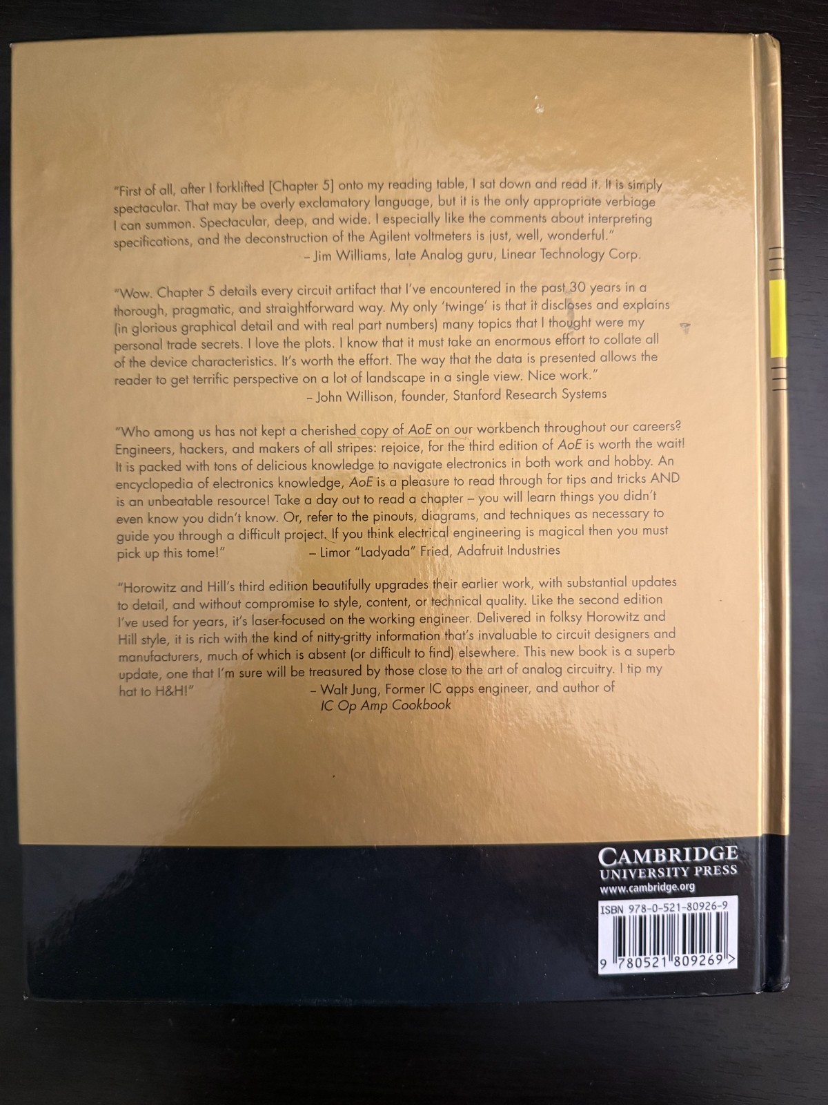 Art of Electronics by Paul Horowitz and Winfield Hill (2015, Hardcover)