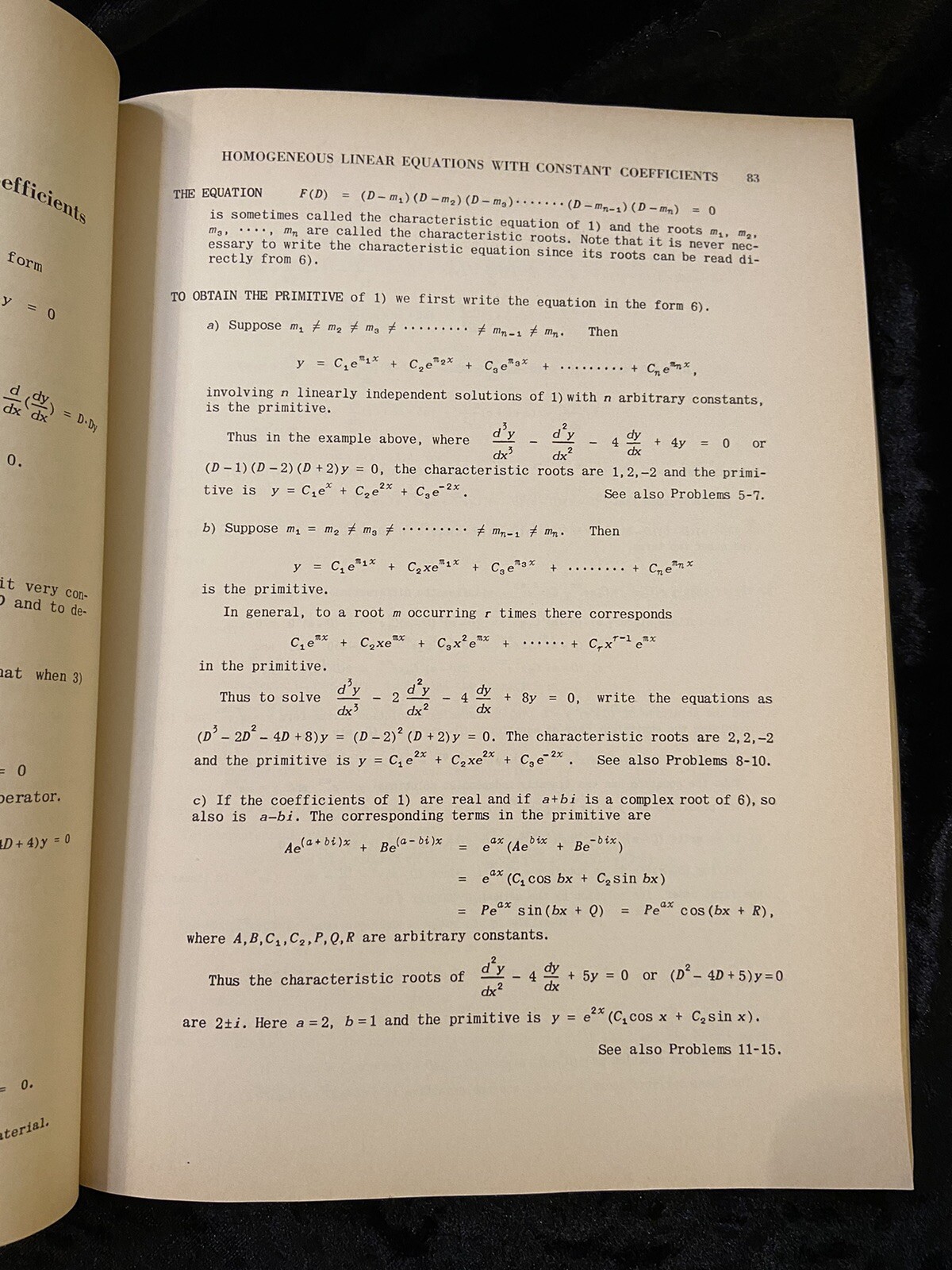 Schaum’s Outline Ser.: Differential Equations Frank Ayres Jr. 1952 Theory Prob