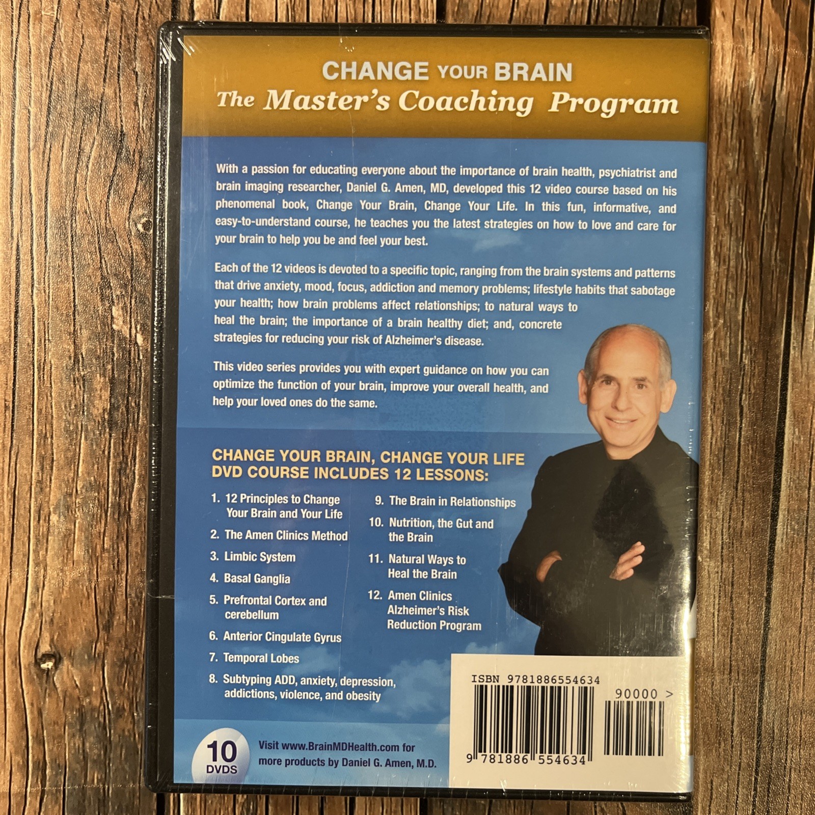 Dr Daniel Amens Change Your Brain The Masters Coaching Program DVD 2015 12 Discs