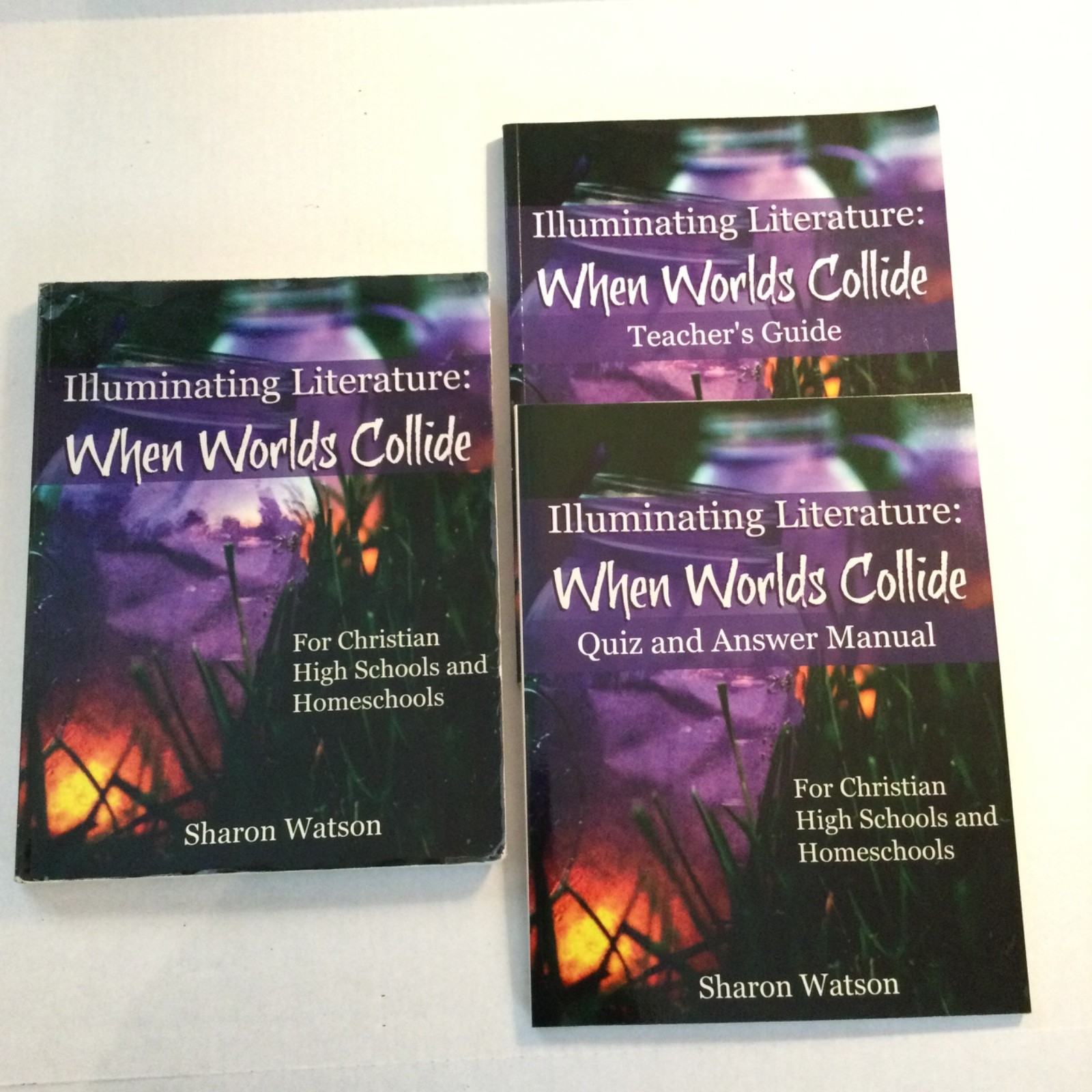 Illuminating Literature: When Worlds Collide by Sharon Watson Complete Book Set