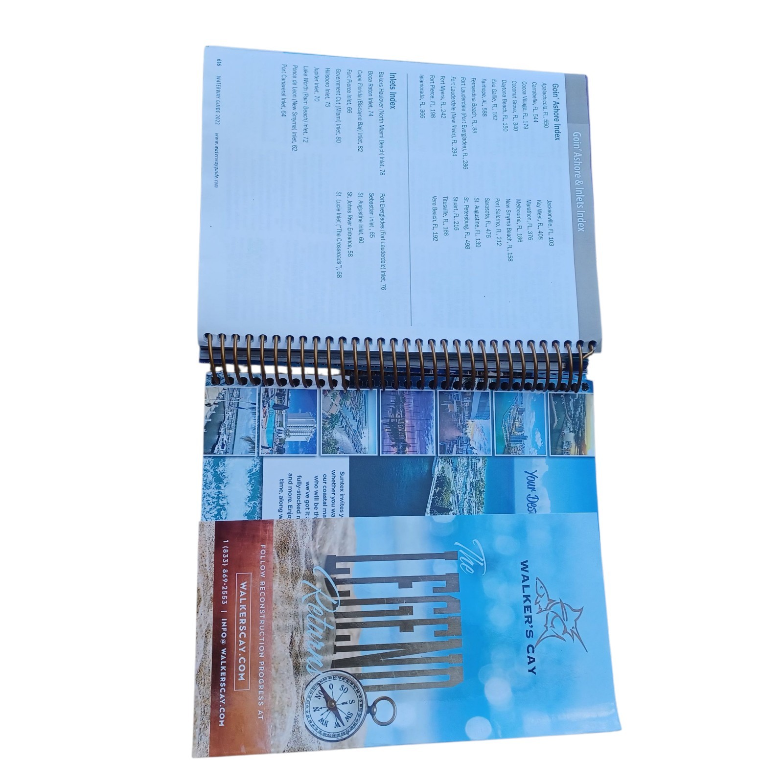 Waterway Guide Atlantic Icw 2022 – Spiral-bound, by Waterway Guide Media
