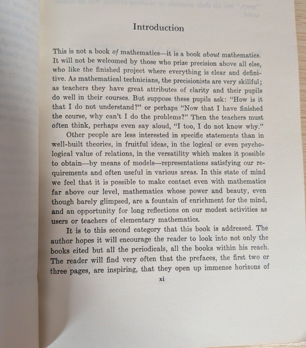 Modern Aspect of Mathematics: Lucienne Felix 1961 Science Editions Paperback