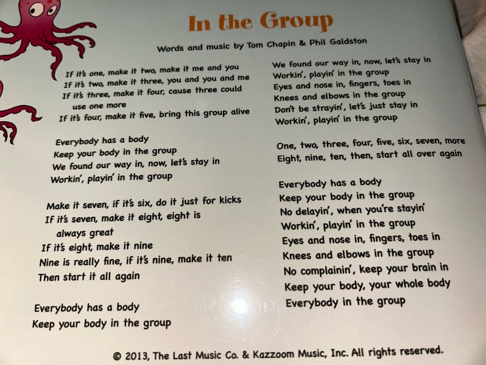 BODY IN THE GROUP – The Incredible Flexible You Series Bk 4 Ocean Adventure NICE
