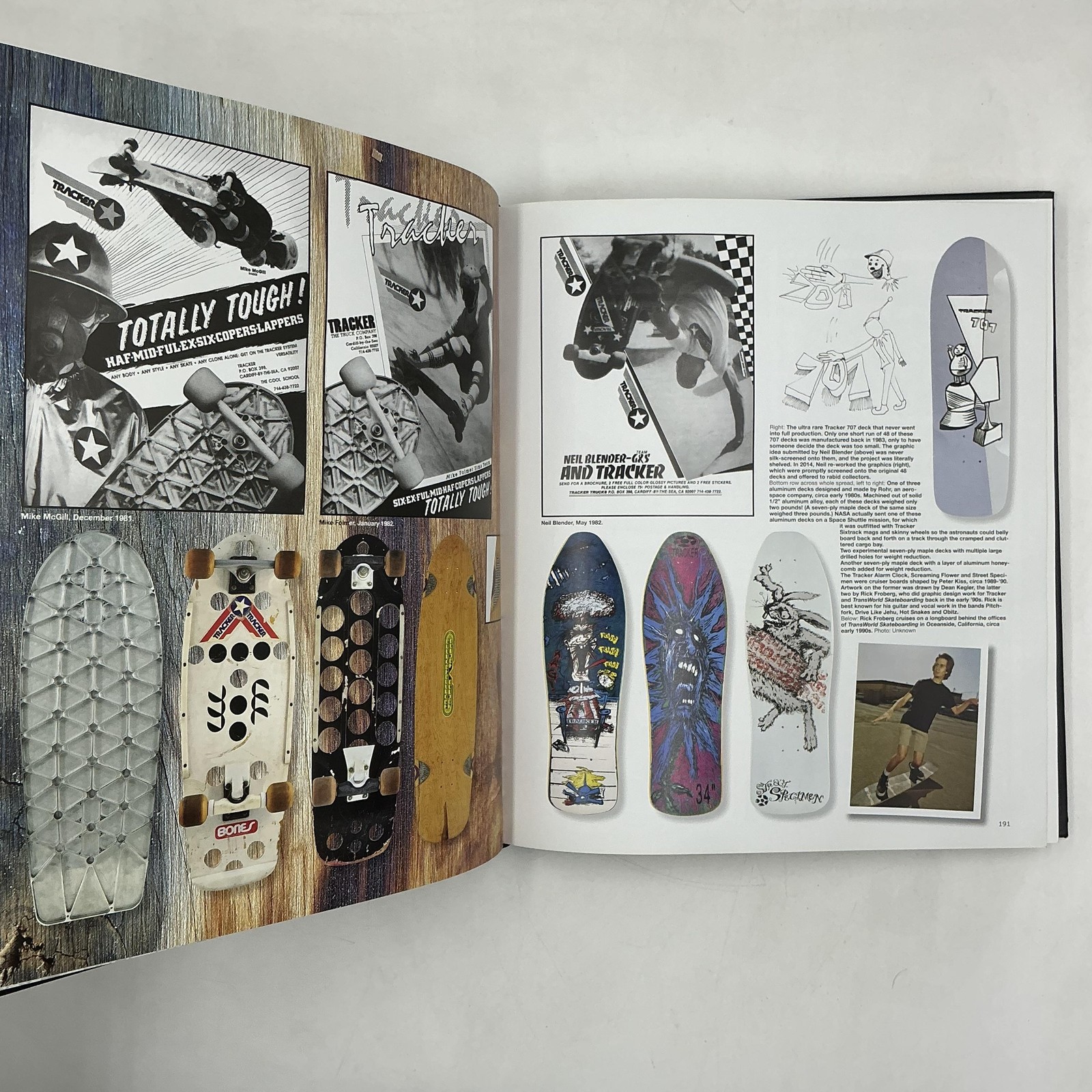 Tracker Forty Years Of Skateboard History Larry Balma Farcountry Black HC 2015