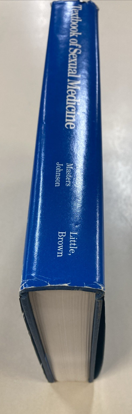 Textbook of Sexual Medicine HC DJ Kolodny Masters Johnson 1979 Little Brown 1st