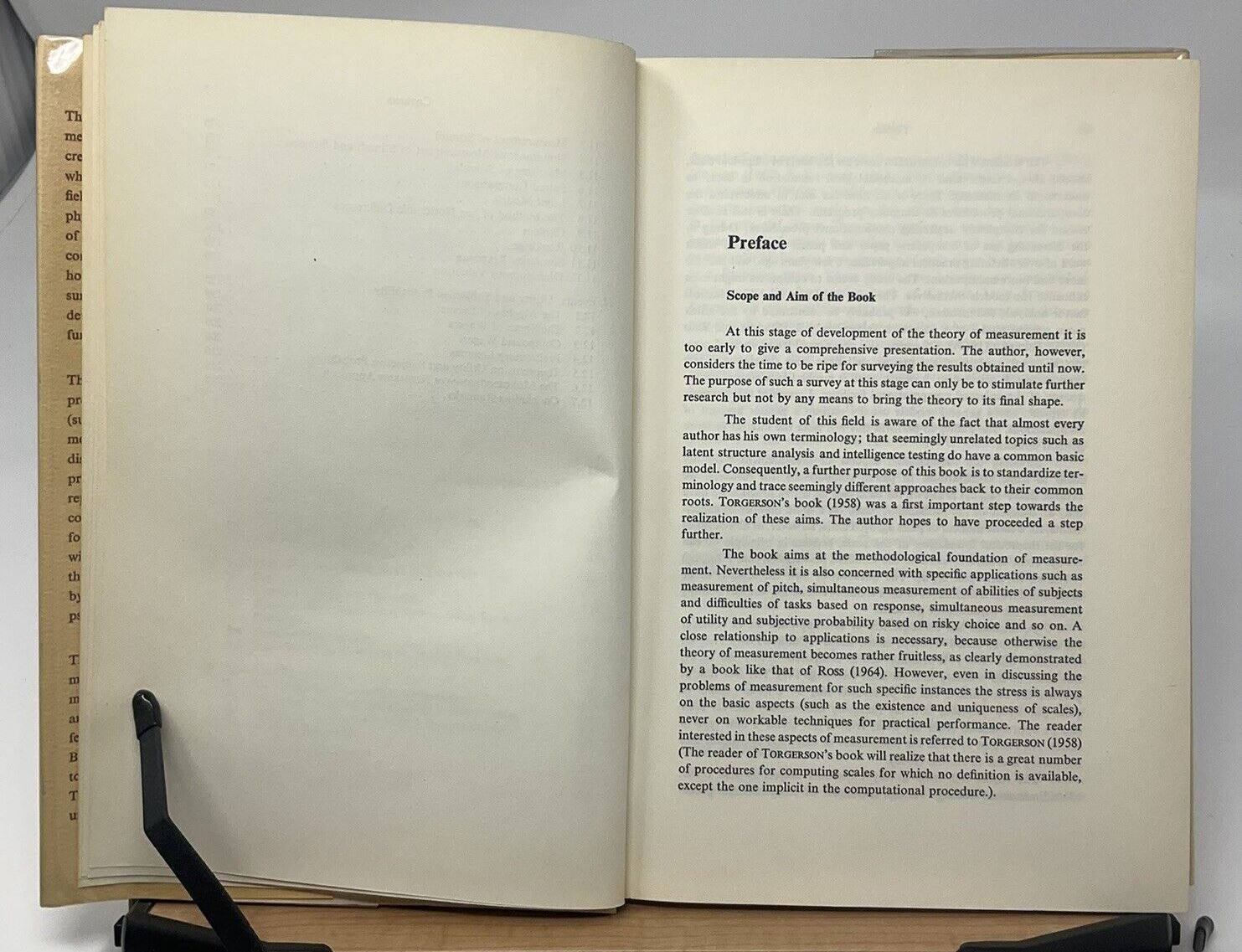 Theory of Measurement Pfanzagl 1968 1st American Edition E7