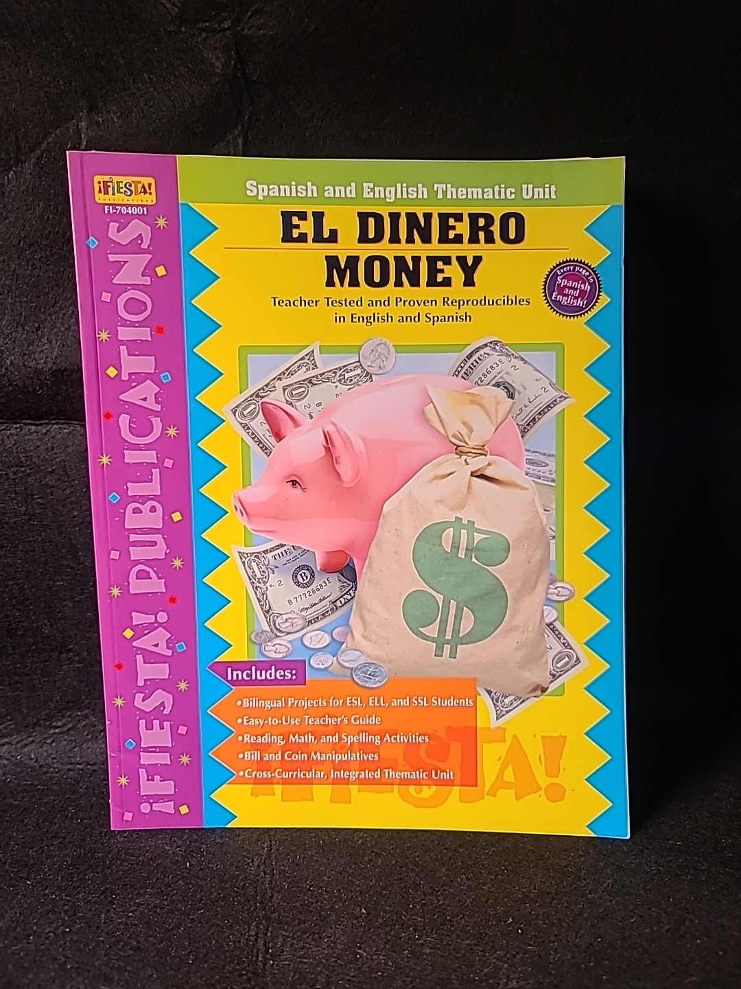Fiesta ESL Bilingual Books Lot 8 Spanish English Thematic Units Teaching