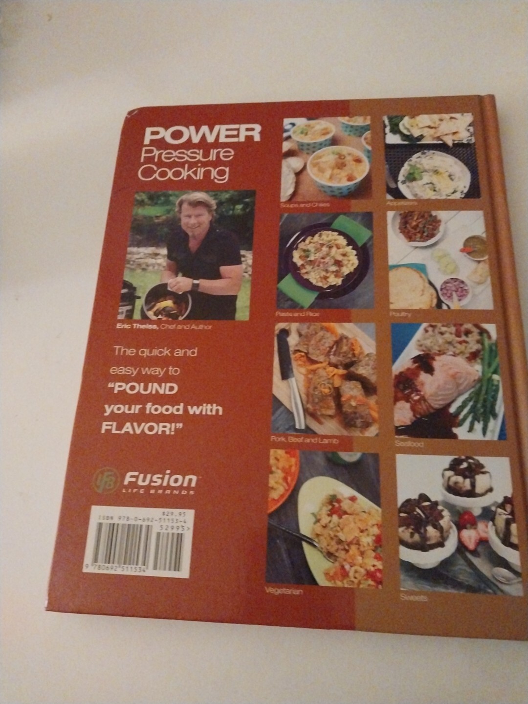 Eric Theiss Power Pressure Cooking Hard Cover