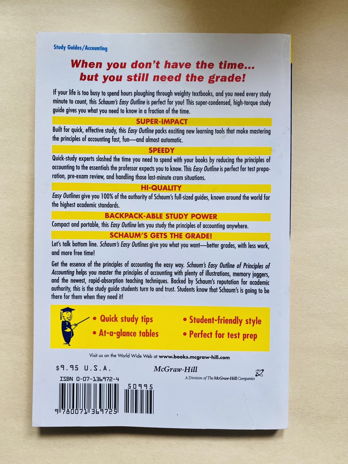 Schaum’s Easy Outlines Ser.: Schaum’s Easy Outline Principles of Accounting…