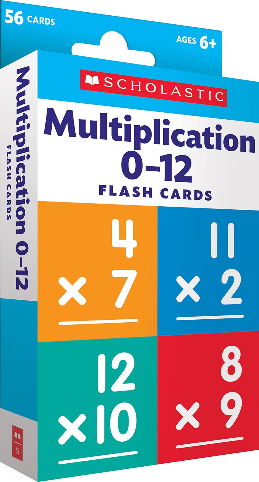 Flash Cards: Multiplication 0 – 12