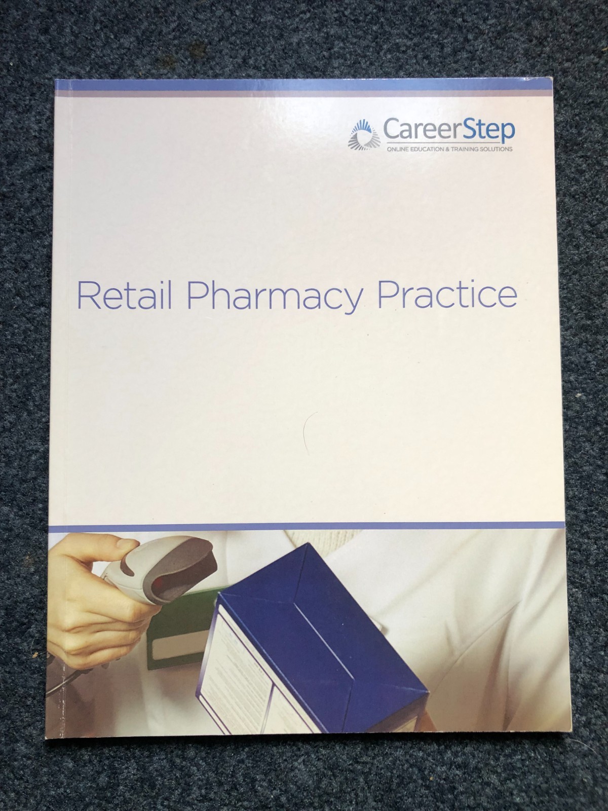 LOT OF 5 CAREER STEP PHARMACY PAPERBACK TEXT BOOKS –