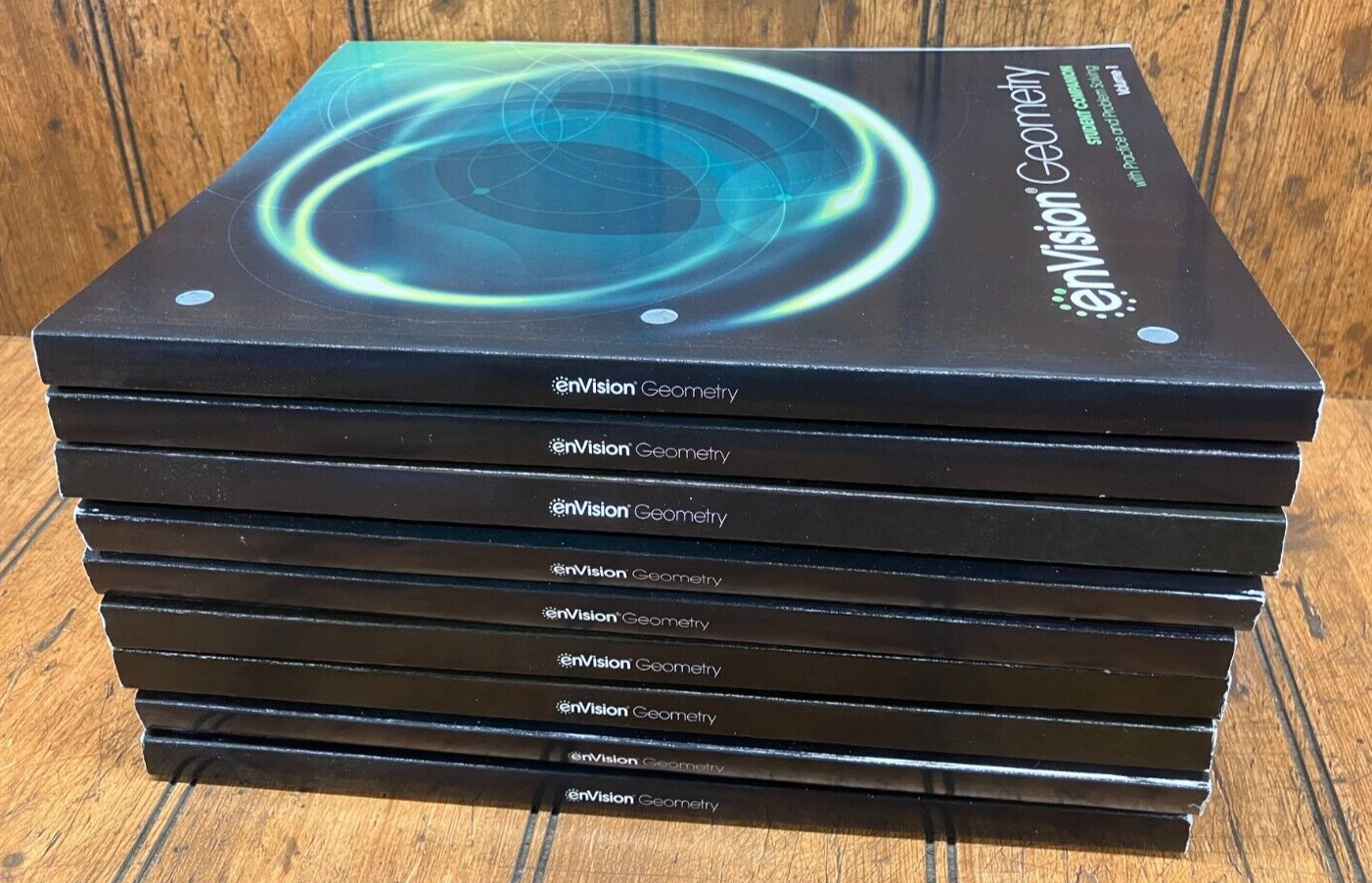 Set of 9 – enVision Geometry – Student Companion Vol. 1 – Softcover Savvas New