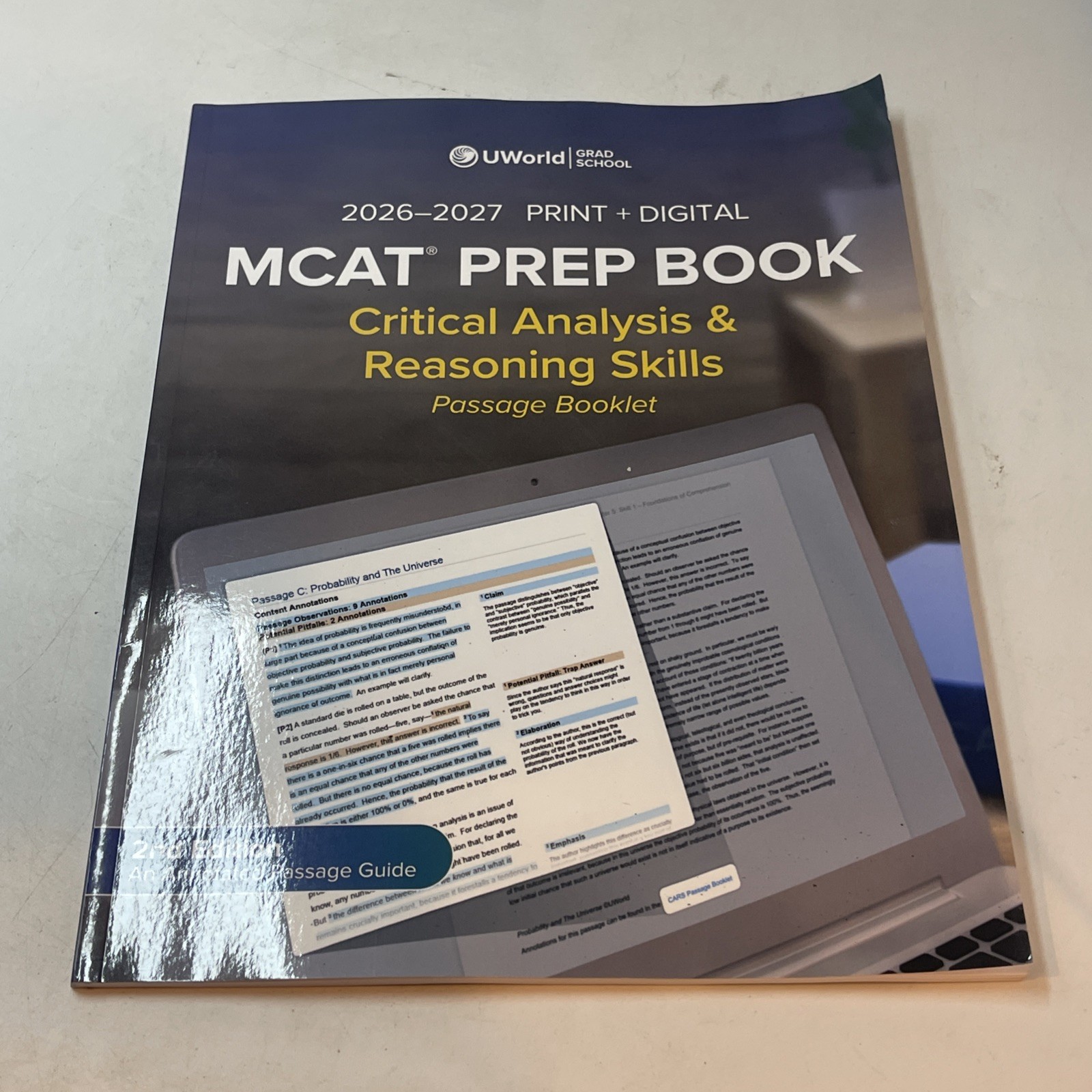 UWorld (GRAD SCHOOL) – MCAT Prep Book – 2026-2027 (Passage Booklet)