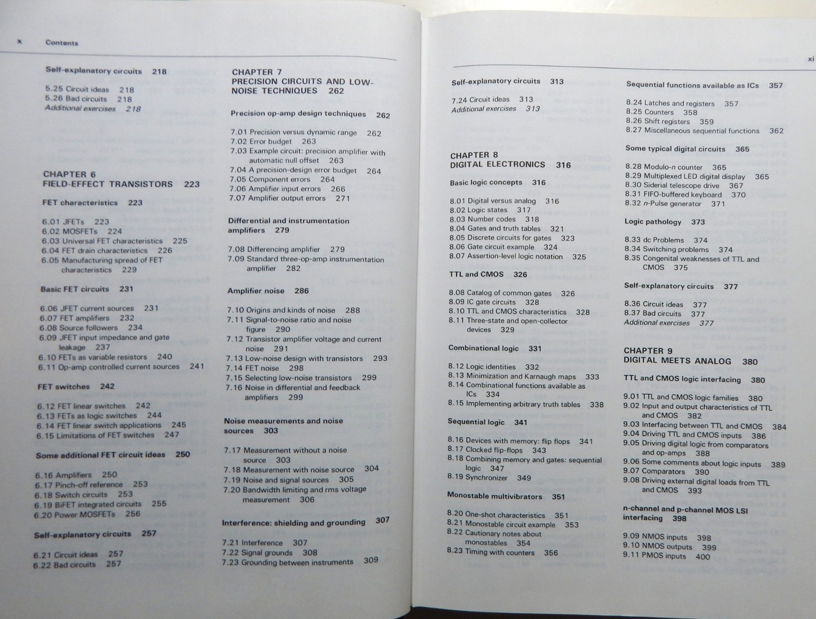 The Art Of Electronics Horwitz Hill 1983 HCDJ electronic circuit design FET amps
