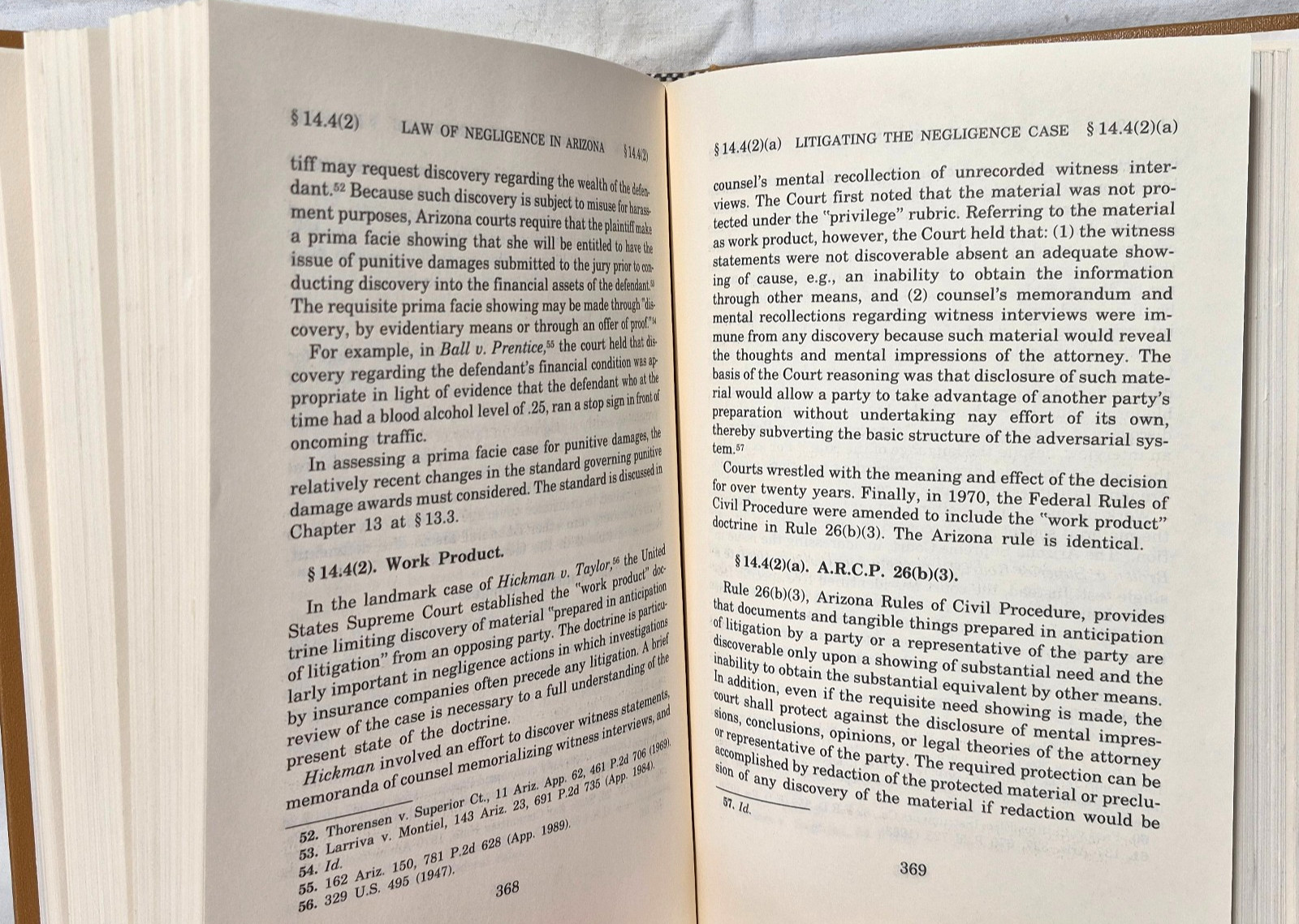 The Law of Negligence in Arizona 1992 Jefferson L. Lankford Douglas A. Blaze