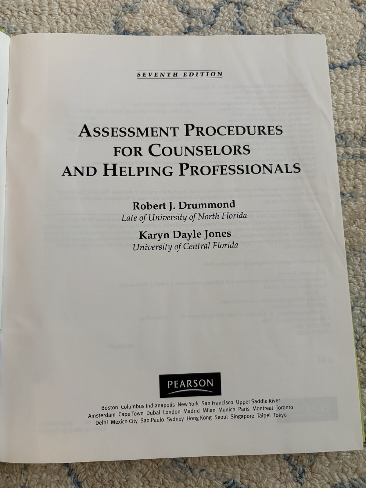 Assessment Procedures for Counselors and Helping Professionals, Seventh Edition