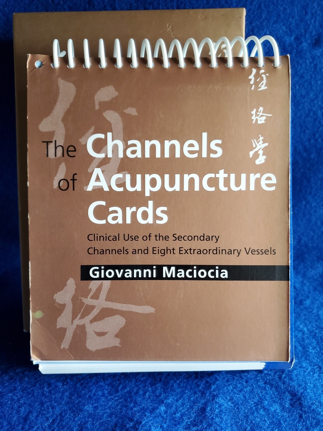 The Channels of Acupuncture Cards Giovanni Maciocia 2006 Elsevier Set