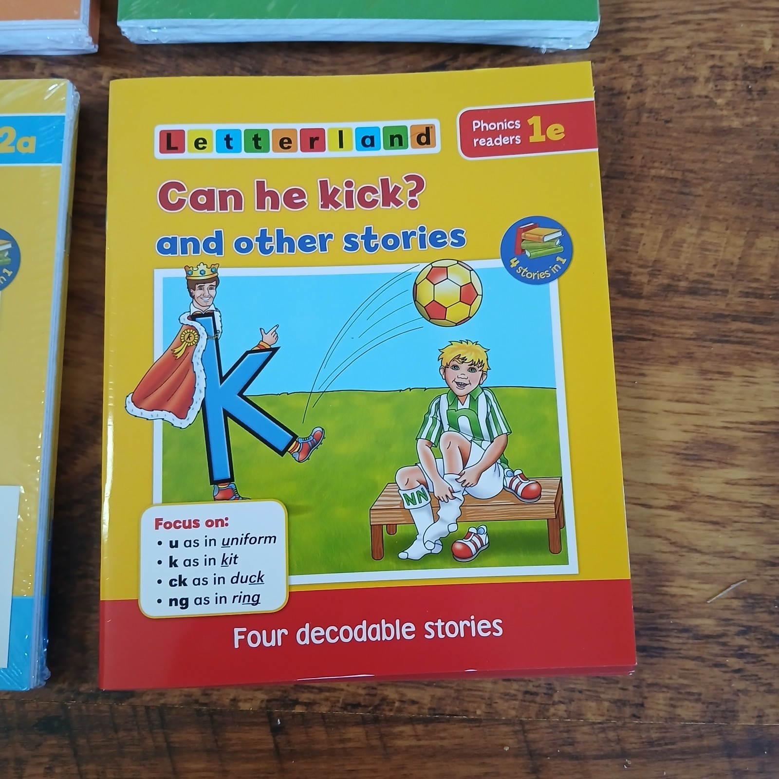 LETTERLAND Phonics Leveled Readers Books Sets 1 – 4 (5 Books Per Set) Elementar