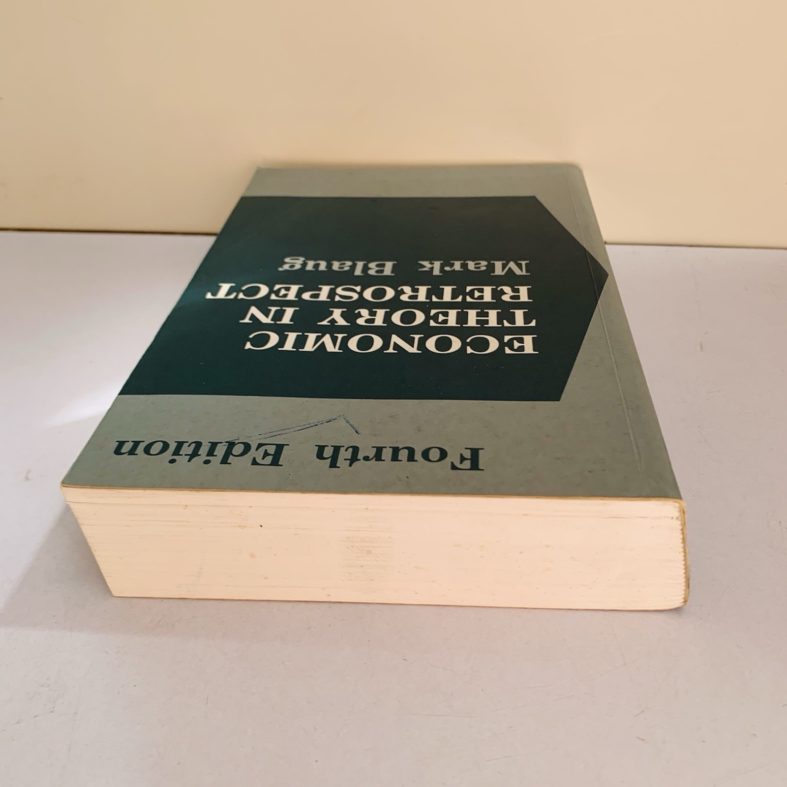 Economic Theory in Retrospect by Mark Blaug Fourth Edition Paperback Book 1990