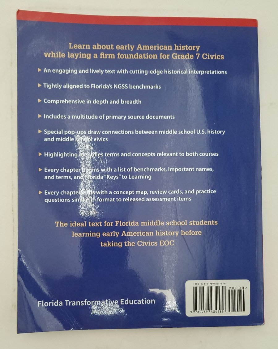 Gateway to Early American History w/Revised Civics&Gov. Stand. Florida Ed.