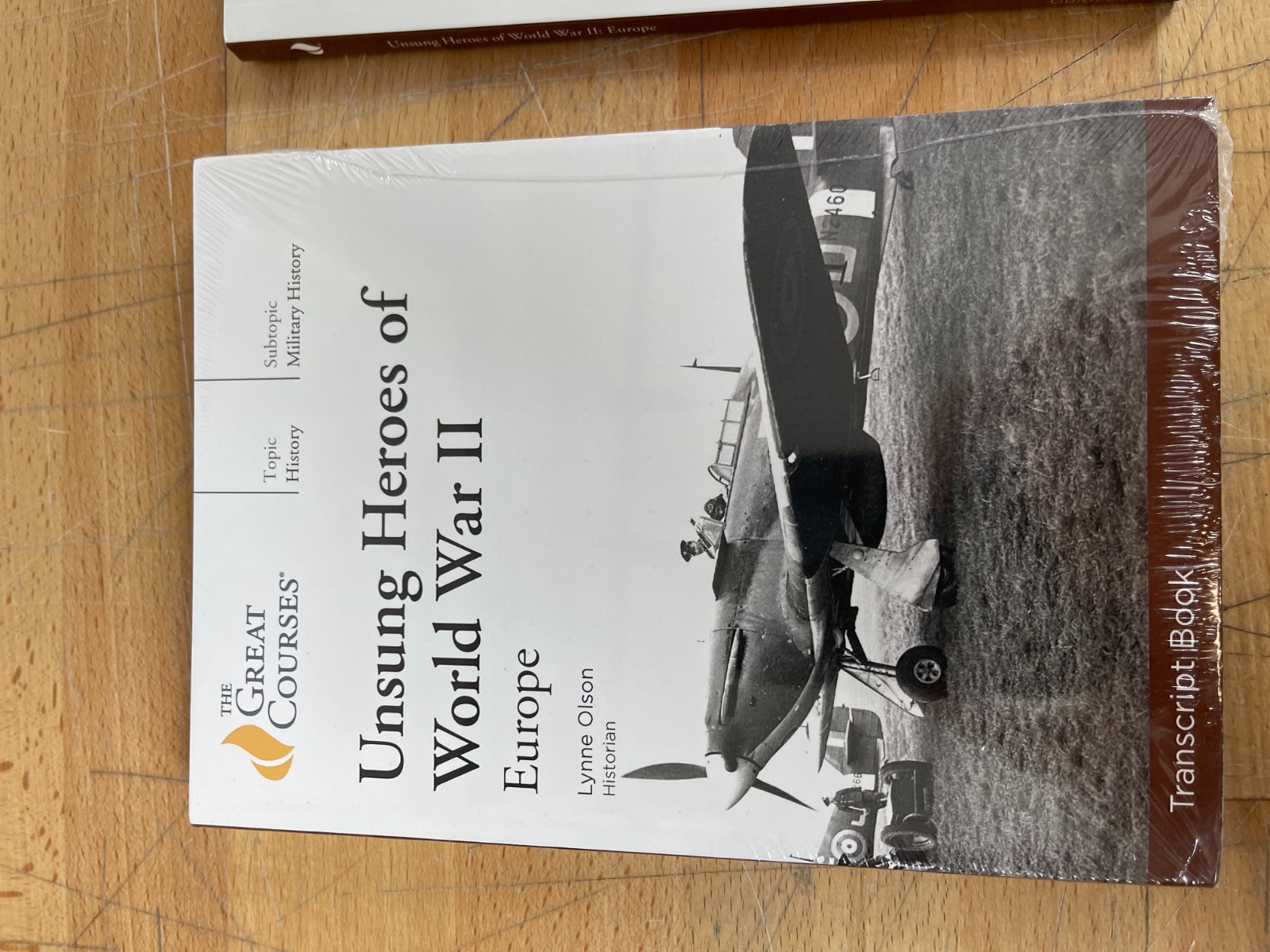 The Great Courses Unsung Heroes of WWII Europe Guidebook + Sealed Transcript Set