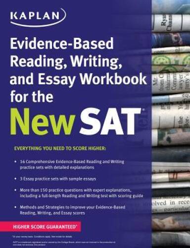 Kaplan Evidence-Based Reading, Writing, and Essay Workbook for the N – VERY GOOD