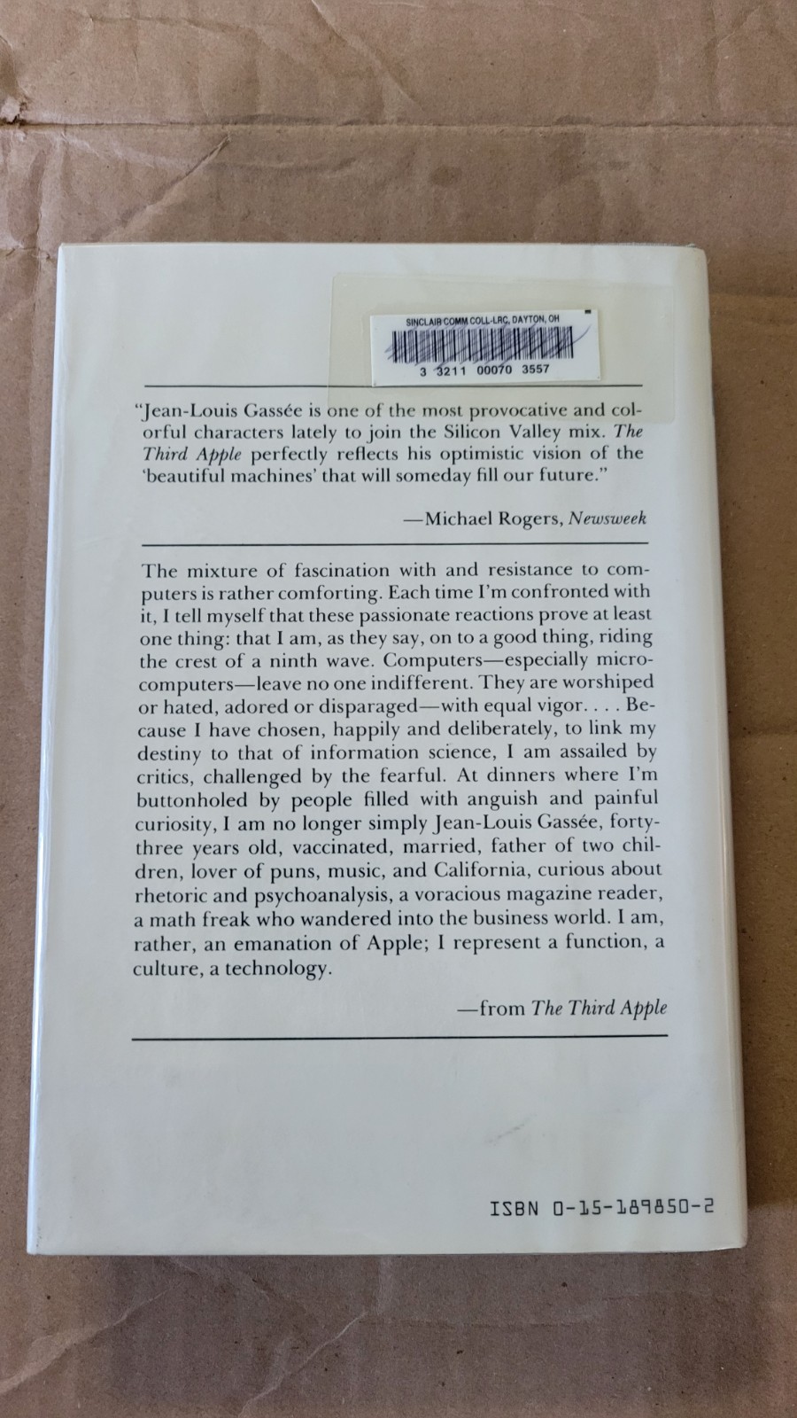 The Third Apple: Personal Computers & the Cultural Revolution (English and F…
