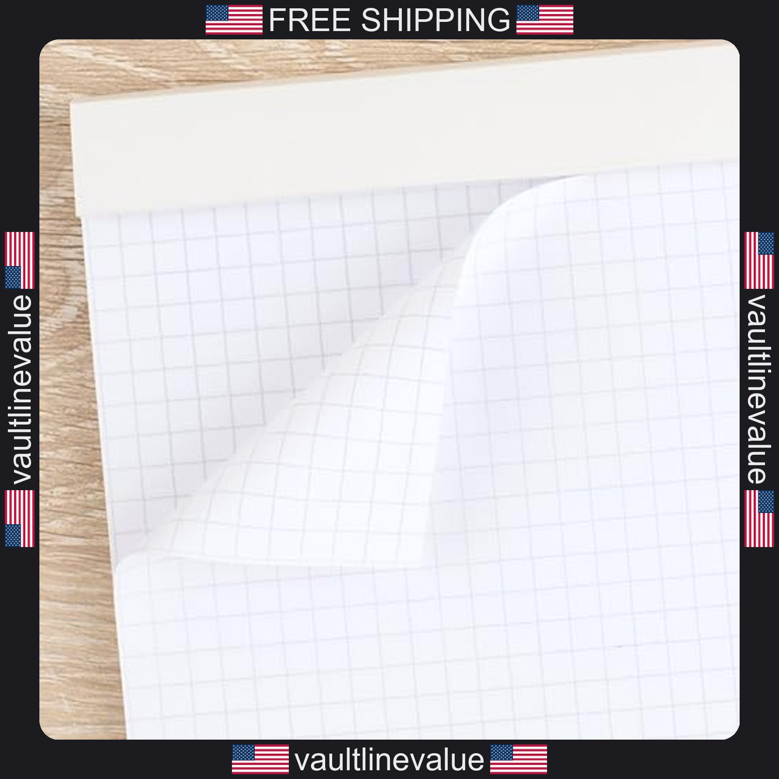 Cambridge Business Notebook, Quad Ruled Paper, 8-1/2″ x 11″, 70 Sheets,